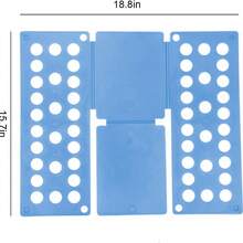 1pc Lazy Clothes Board, T-Shirt File Organizer, Durable Plastic Laundry Clip For Family T-Shirts, Shirts, Pants, Easy To Use T-Shirt Folding Board - Great For Laundry And Storage - Great For Adults