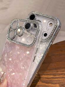 Premium Pink Heart Acrylic Hard Phone Compatible With 17 Pro/17 Pro/17/17/16 Pro/16/16 Pro/16 Plus/15/15 Pro/15 Pro/15 Plus/11/12/13/14 Pro/11 Pro/11 Pro/12 Pro/12 Pro/13 Pro/13 Pro/Plus/14 Pro/14 Pro/14 Plus, Minimalist & Design - 粉紅雷射心 - 查看 7