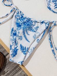 Women's Bikini, Beachwear, Plus Size Women's Beach Swimsuits, Vacation, Beach, Party, Sophisticated, Pool, LARA VIVA - 白色 - 查看 3