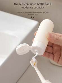 1 Set (Random Color) Travel Wash Cup Set, 3-In-1 Portable Rinse Cup, Toothbrush, Toothpaste Storage Box, Essential For Outdoor