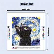 5D DIY Diamond Painting Kit, Full Round Diamond Diamond Painting, Cat In Flowers Animal Theme, Mosaic Diamond Craft, Suitable For Home Wall Decor And Desktop Ornaments, Ideal Gift Choice - 7.87 Inches X 7.87 Inches - Frameless, Creative Hobby, Arts And Crafts, High Quality Beads, Detailed Artistic Work, Handmade Set, Art Lovers, Handicraft Enthusiasts