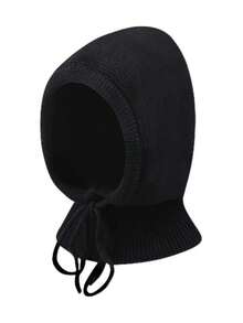 1顶女士拉法帽，时尚针织帽，抽绳针织滑雪保暖帽，适合日常滑雪、街头、户外活动，颜色随机发货 - 彩色 - 查看 12