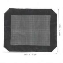 ASUKCOCO Accesorios De Tela para Camas De Perros Funda De Repuesto Lavable para Cama Elevada para Perros Pequeña Malla Transpirable para Dormitorios De Mascotas - como en la foto - Ver 2