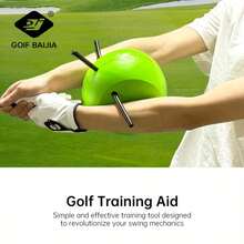 1 Set Lightweight Golf Swing Trainer With Chicken Wing Eliminator - Portable Golf Posture Correction Training Aid, Ideal For Home/Backyard Warm-Ups & Swing Practice, Must-Have Golf Training Accessories For Beginners & Amateurs - Multicolor - View 4