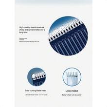 PHILIPS 飞利浦 HC3689 电动理发器，刀头可水洗，家用电动理发器，多种长度设置 - 淺藍色 - 查看 2