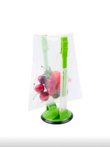 1个实用厨房袋架，热销厨房收纳架，食品储藏袋架 - 彩色 - 查看 6