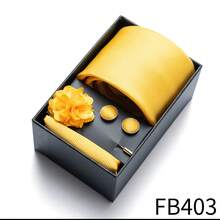 AlanKing 1 Set Handmade Solid Color Necktie Gift Box, Fashion Multi-Color Tie Suitable For Business Events, Weddings, Interviews, Work, An Ideal Gift Choice, Interview Attire, Business Elegant Matching, Fashionable Tie, Wedding Guest, Office Employee - Color Mixing - View 12