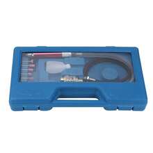 17-Piece Air Micro Die Grinder Kit – 54,000 RPM High-Speed 1/8" Air Grinder For Precision Grinding, Lightweight & Compact Design - Blue - View 3