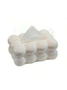 云朵造型纸巾盒 - 装饰性家居收纳盒，适用于客厅、卧室、厨房等多种场景，是节日和婚礼的理想礼物。 - 彩色 - 查看 8