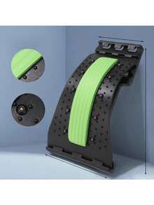 1件瑜伽/普拉提腰部支撑拉伸板,磁性背部按摩器,可用作腰部放松按摩器、颈部和背部支撑拉伸器、高级腰部拉伸工具,适用于运动和健身、健身房必备、户外运动、家庭锻炼、室内运动、腰部拉伸器和腰部按摩器。 - 彩色 - 查看 21