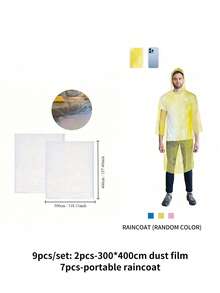 1 Pieza, Funda protectora de plástico impermeable para muebles - Protege autos, camas y sofás - A prueba de polvo y - Protectores de muebles, Vuelta a la escuela, Útiles escolares, Útiles de oficina. Para la escuela, la oficina, el hogar, los viajes, la bolsa, la organización, el almacenamiento.