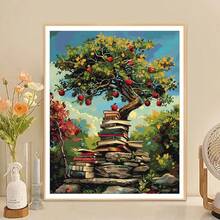 成人入门级数字油画套装，DIY定制宠物狗动物家庭照片油画，简易现代风景花卉艺术，成人油画/丙烯数字油画（不含画框，40*50厘米/16*20英寸），钻石画套装（全圆钻/方钻），浪漫情人节/周年纪念日礼物（送给她/他） - 書店 - 查看 12