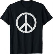 Camiseta blanca desgastada con letrero - Negro - Ver 7
