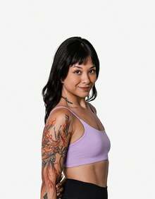 Women Sports Tees & Tanks - Màu Lilac Tím - Xem 5