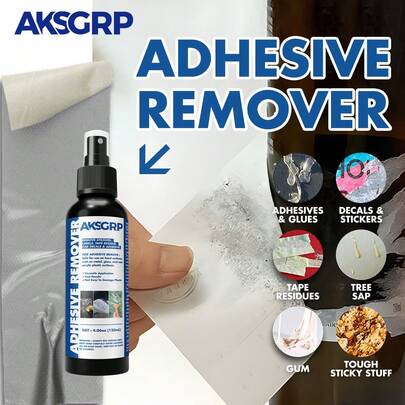 Universal Adhesive Remover (For Home/Car/Office), Removes Sticker/Double-Sided Tape/Label Residue, Leaves Damage Free, Meets Cross-Border Multi-Scenario Needs