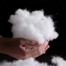 High-Elastic Filling Material In Multiple Weights (Compressed Shipping) For DIY Throw Pillow, Cushion, Plush Doll Stuffing, Quilting - White - View 12