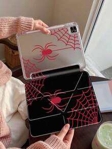 Ốp bảo vệ máy tính bảng hình nhện Halloween, mặt lưng acrylic trong suốt hai mặt chống sốc, có chức năng tự động bật/tắt màn hình, phù hợp với máy tính bảng thế hệ thứ 10, kích thước 10.2/Mini 6/Mini 7/9.7 inch, tương thích với Samsung Galaxy Tab A9 Plus, món quà Giáng sinh tuyệt vời, họa tiết tối giản thời trang. - Nhiều màu - Xem 6