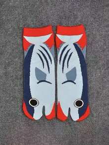 5 أزواج من جوارب للأزواج ذات موضوع حوض السمك المرح، جوارب متوسطة الطول منفصلة الأصابع بتصاميم مختلفة وطريفة، جوارب منفصلة الأصابع مضحكة، جوارب سمكة الأنقليس، جوارب ناعمة ومقاومة للروائح وقابلة للتنفس، جوارب كاحل مبتكرة، جوارب كرتونية للرجال والنساء، جوارب للأزواج بتصاميم سمكة الأنقليس المجردة مع عيون وزعانف تعبيرية