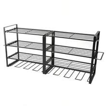 Power Tool Organizer Drill Holder Wall Mount Power Tool Storage Rack Heavy Duty - Black - View 12