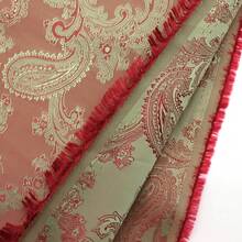 1pc Paisley Advanced Linen Satin Silky Soft Fabric 19.69x58.26inch 100% Polyester For Bridal, Wedding Decor, Crafts, Sewing, Ideal For DIY Bows,Tablecloths, Pillows, Bags, Drapes Curtains, And Crafts, Hand Wash Only, Sewing Supplies For Crafting - Multicolor - View 4