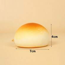 逼真金包捏捏乐模型，食物模型，仿真烤包，面包汉堡食物装饰，解压玩具 - 彩色 - 查看 14