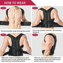 ComfortFit Spring And Summer Posture Corrector For Men & Women - Adjustable, Breathable Orthopedic Brace - Seamless Upper Back, Spine, Neck & Shoulder Support - Ideal For Daily Wear, Clavicle Stabilization - Promotes Healthy Posture, Prevents Slouching,Tank Top,Men's And Women's Training Uniforms,Men's And Women's Tops