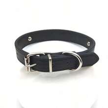 1件性感内衣配饰，水钻字母PU皮革项圈，男女通用朋克角色扮演黑色皮革项圈Cosplay配饰 - 彩色 - 查看 5