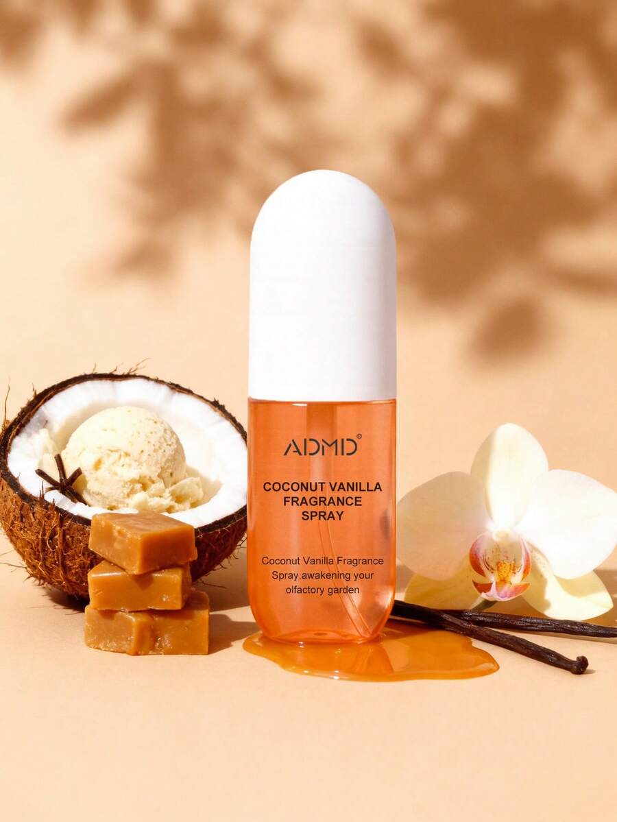 Nước hoa dạng xịt 50ml, hương thơm mùa hè lâu dài, pha trộn giữa các nốt hương ngọt ngào của vani, dừa và hoa hồng, thiết kế nhỏ gọn tiện dụng cho cá nhân và gia đình, lý tưởng để làm thơm quần áo, tủ quần áo, trong nhà/ngoài trời, nhà cửa, phòng tắm, phòng khách, văn phòng, xe hơi, khách sạn, quà tặng đám cưới, sinh nhật, ngày lễ tình nhân, kỷ niệm, tiệc tùng ngày lễ. - Nhiều màu - Xem 1