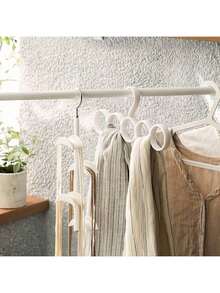 1/5 Giá treo khăn đa năng, thích hợp để đựng thắt lưng, cà vạt, khăn quàng cổ, tất trong phòng tắm, phòng ngủ, nhà bếp, khi đi học, cắm trại ngoài trời. - Nhiều màu - Xem 11