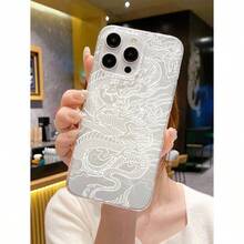Transparent Phone Case With Chinese Dragon Pattern,Compatible With IPhone 17 16 Pro Max, 16 15 Pro, 14 Plus, 13, 12 Pro, 11 Pro Max, X, XS Max - 無色 - 查看 6
