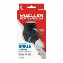 Mueller Adjustable Ankle Support Green/ Black One Size Fits Most - como en la foto - Ver 6