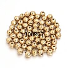 20-200pcs/Pack CCB Round Faceted Disco Ball Beads, Multi-Size, Fashion Classic Casual Gold & Silver Jewelry Making DIY Beads, Spacer Beads For Bracelets, Necklaces, Crafts, Decorations, Pendants, Wholesale Beads - Faceted Round Beads - View 22