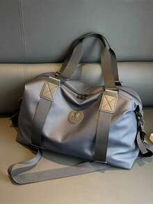 1pc Personalized Multi-Functional Customized Travel Bag, Large Capacity Tote Bag, Foldable Canvas Handbag, Carry-On Luggage, Yoga/Gym Bag, Suitable For Daily Use, Gift For Family, Friends, Boyfriend/Girlfriend, Christmas, Mother's Day, Father's Day, Teacher's Day, Birthday - Multicolor - View 9