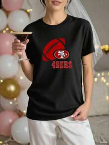 Women T-Shirts - Black - View 1