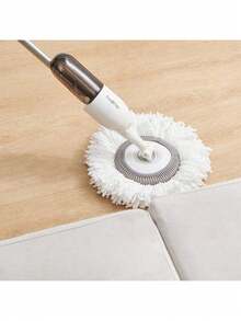 True & Tidy 3-In-1 Spray Mop Kit: Interchangeable Heads, Microfiber Pad, Rotatable Handle, Wide Spray Area Mop - Hồng - Xem 4