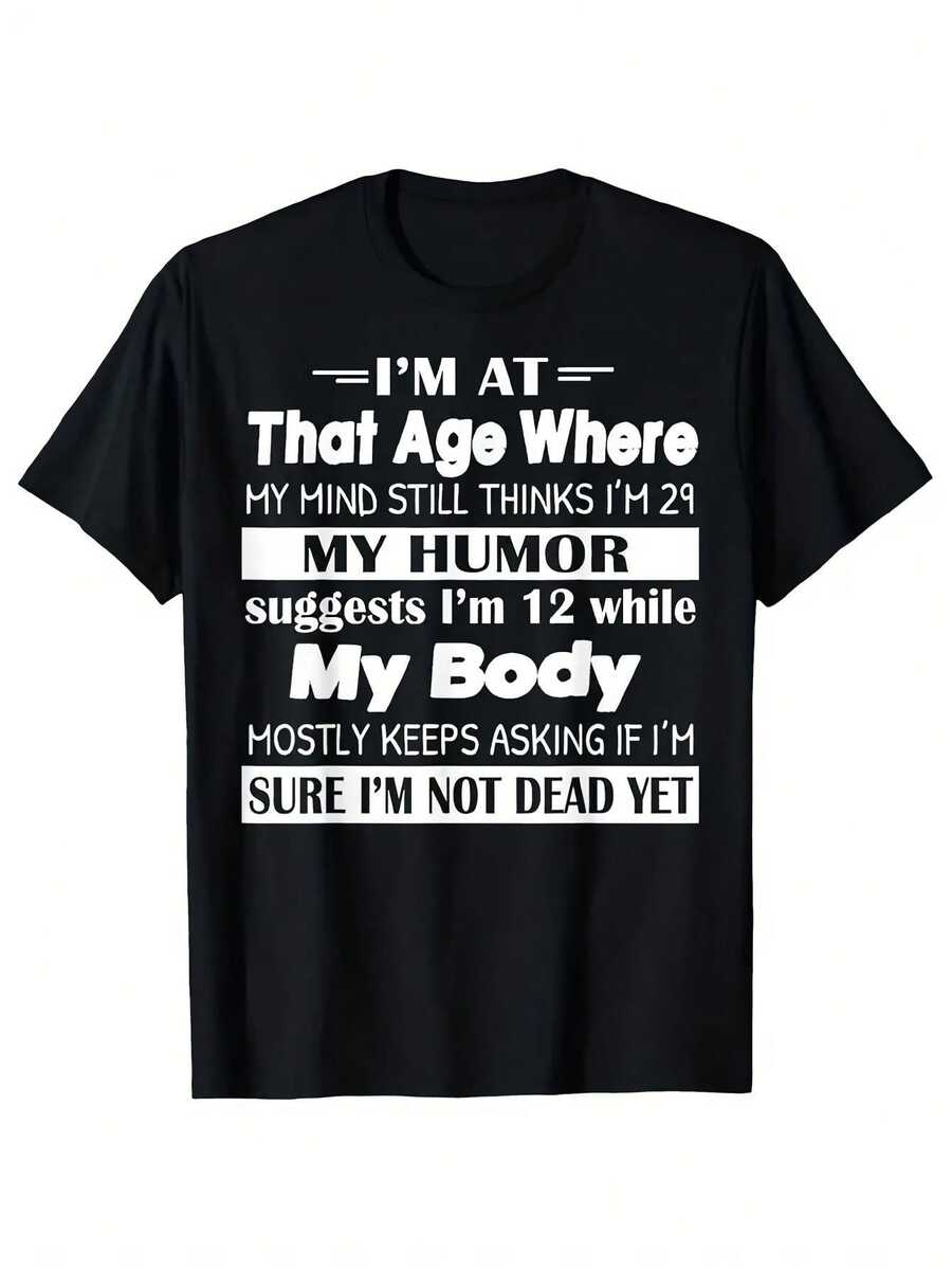 Camiseta Casual de Manga Corta para Hombre - Impresión de Tiburón y Gato de Dibujos Animados, Tela Transpirable, Ropa de Calle Cómoda para el Verano, Cuello Redondo, Ajuste Regular, Camiseta de Uso Diario| Camiseta gráfica divertida| Ajuste cómodo - Especificación - Ver 1