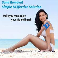 Guantes para eliminar arena de la playa - Un elemento esencial para la playa, guantes reutilizables y amigables con la piel para eliminar la arena. Diseño geométrico moderno y ligero, de felpa coral, fáciles de lavar a mano y de secado rápido, aptos para uso en la playa al aire una toalla de playa resistente a la arena.