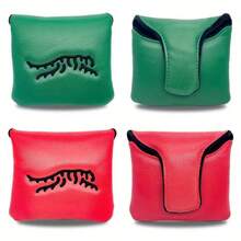 1个抽象老虎图案高尔夫球杆头套，高尔夫推杆套，时尚高尔夫球杆套，适合男女户外运动爱好者，采用防水耐用材料制成，为您的球杆提供最佳保护。 - 彩色 - 查看 3