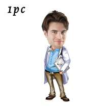 1/3pcs Custom Sports-Themed Keychain, Custom Gym Keychain With Photo, 33 Styles,Personalized Bodybuilder Keyring, Funny Fitness Gift For Him, Weightlifting Cartoon Caricature, Gym Bro Gift,Gift For Sports Lover