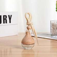 6ML Car Perfume Bottle Water Drop Perfume Bottle Pendant Car Pendant Car Hanging Decoration Inside The Car Fragrance High-Grade Incense Empty Bottle - Chai nước hoa hình giọt nước rỗng - Xem 6