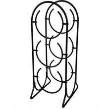 Diversified Horseshoe Wine Rack, 3-Bottle Wine Holder, Countertop Wine Storage, Holds Standard & Jumbo Wine Bottles, Modern Kitchen Décor & Storage, Black (38610) AR5WZ0 - Default - View 6