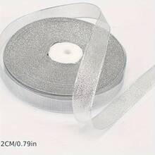 5米金色闪光丝带，礼盒鲜花蛋糕丝带 - 彩色 - 查看 7