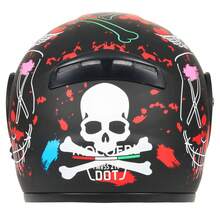 Casco para moto rebatible Mocoerl 903 Certificado Dot monocolor craneo talla SCasco para moto rebatible Mocoerl 903 Certificado Dot monocolor craneo - M - Ver 7
