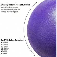 Minipelota de Pilates, prpura, 22.86 - Púrpura - Ver 2