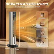 Home Heater Parts - 2000W塔式銀色 - 查看 6