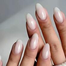 Libeine 10ml 透明啫喱状乳白色指甲强化剂，打造完美美甲的必备强化剂，天然啫喱状乳白色，快速自然干燥，适用于柔软指甲和细纹。