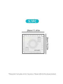 1 件装多功能防滑揉面垫，带刻度，可擀面、烘焙，适用于面包、饺子、蛋糕等，是节日派对、家庭厨房、圣诞节、复活节、感恩节、情人节的理想之选。 - - - 查看 12