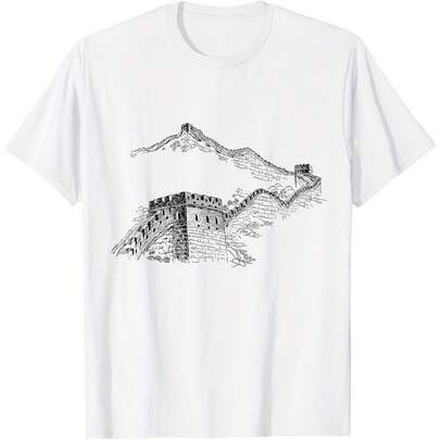 Senderismo por la Gran Muralla China: explora las mayores maravillas del mundo220G C-AmiS-eta de aL-Godón uniS-ex de 220 g peS-o óptimo para todas las estaciones. AdecuA-DA para todas las perS-onas, ya sean mujeres o hombres. Alta C-Alidad. Tejido duradero apto para todas las oC-Asiones, suave al tacto pero duradero. Tops transpirables. Conjuntos de otoño para mujer. Conjuntos de vaC-Aciones para mujer. Disfraz de Halloween para mujer.