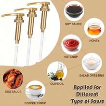 2/6pcs 8cc Heavy Duty Plastic Syrup Pump With Ergonomic Handle And One-Touch Operation - Compatible With 750ml/25.4oz Bottles, Leak-Proof Seal, Multi-Purpose Dispenser, Suitable For Coffee, Syrup, Soda - Perfect For Home And Commercial Use - Multicolor - View 10
