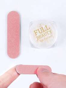 10/50/100/200pcs/Pack Disposable Pink Mini Nail Files - Double-Sided Sandpaper Files, Suitable For Manicure And Pedicure